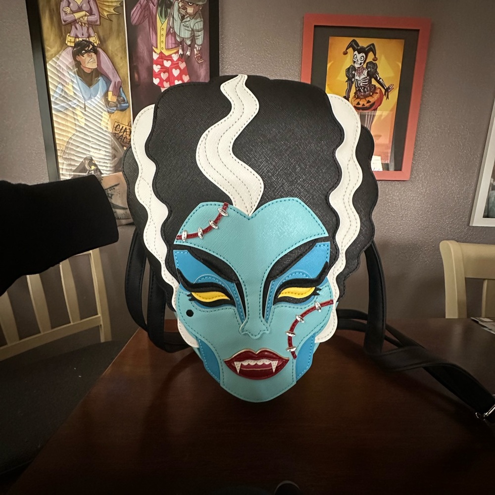 Love, Pain, and Stitches X Vixen: Bride of Monster Crossbody Bag